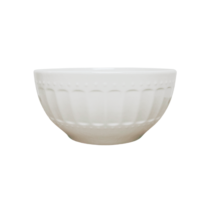 Bowl with Embossed Rim (Large)