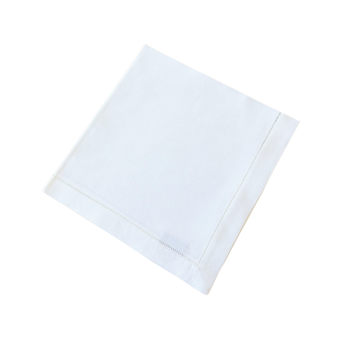 Cloth Linen Napkins (White)
