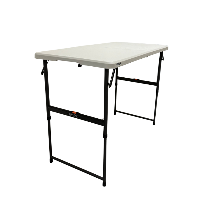 Plastic Table Adjustable 4Ft