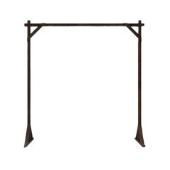 Arch Flower Stand in Wood