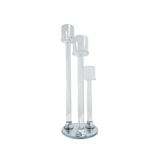 Crystal Candelabra 19" (3 Pillar)