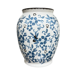 Floral Ceramic Vase