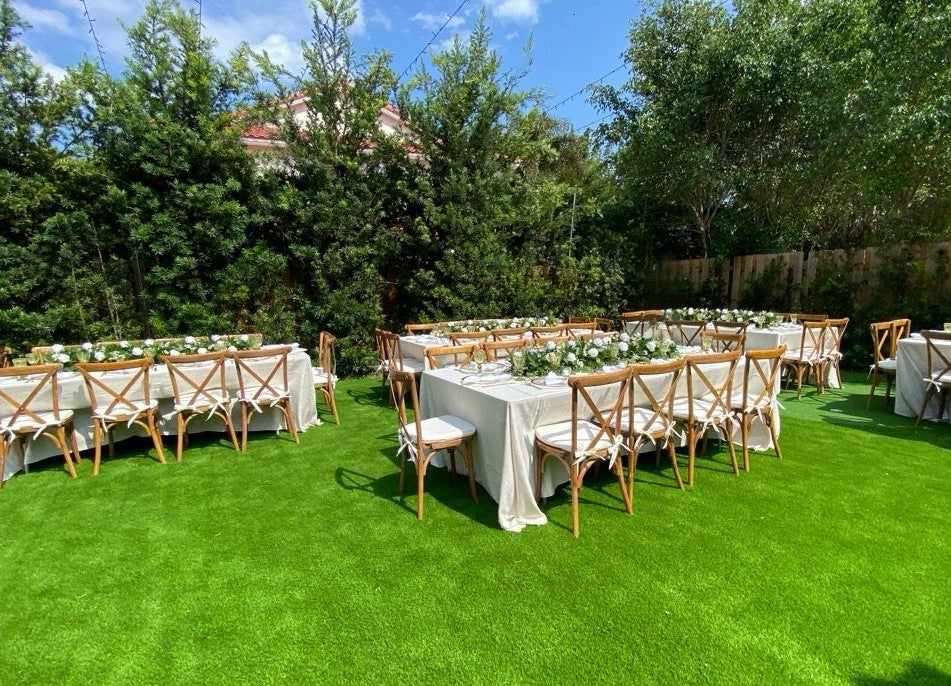 Chestnut Cross Back Chair