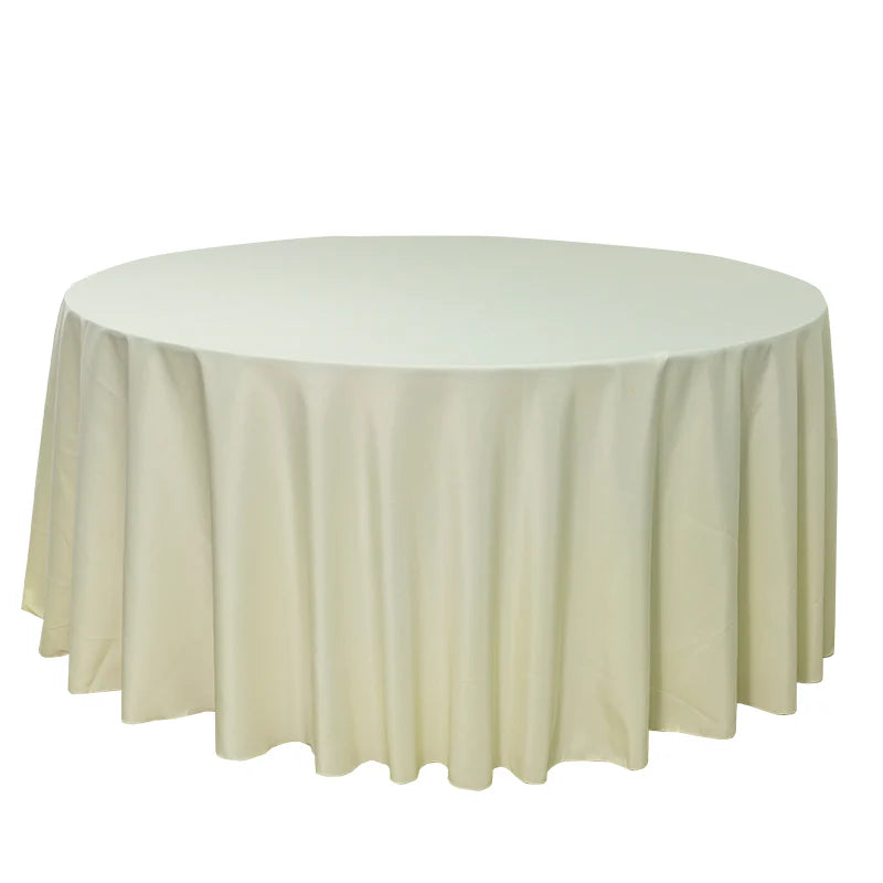 Round Tablecloth 132" (Ivory)