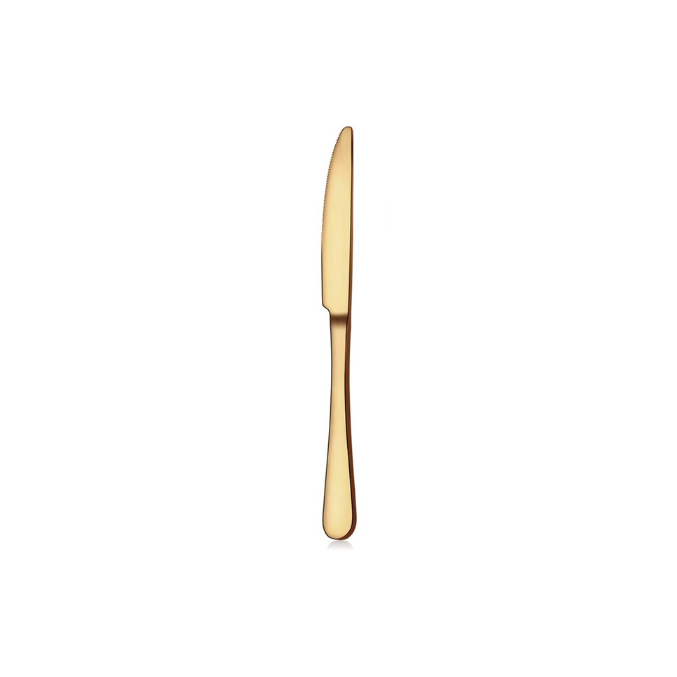Gold Dinner Knife