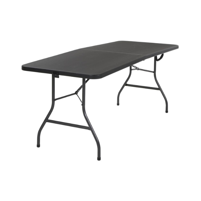 Rectangle Black Table 6ft