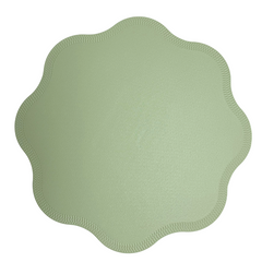 Green Leather Placemat