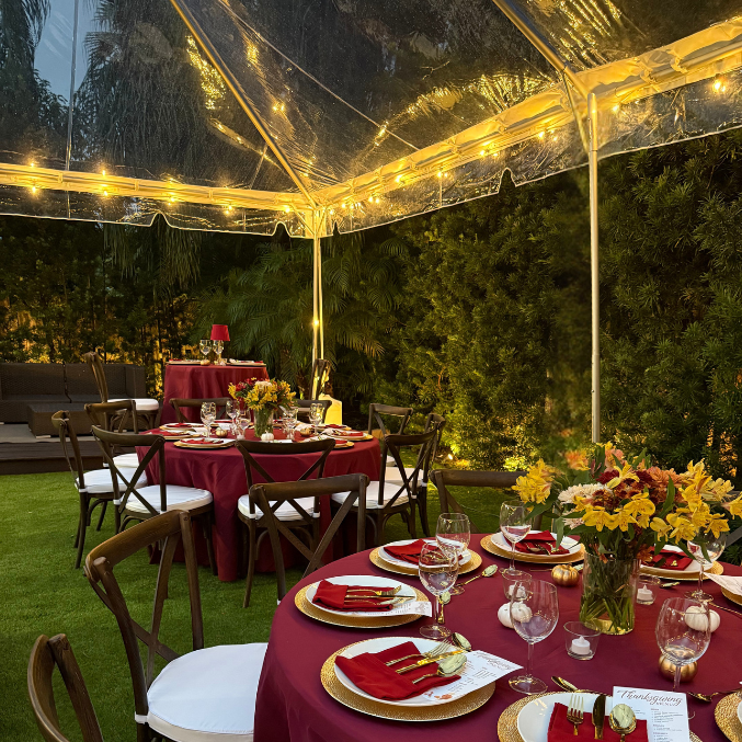 Clear Event Tent 30' x 25'