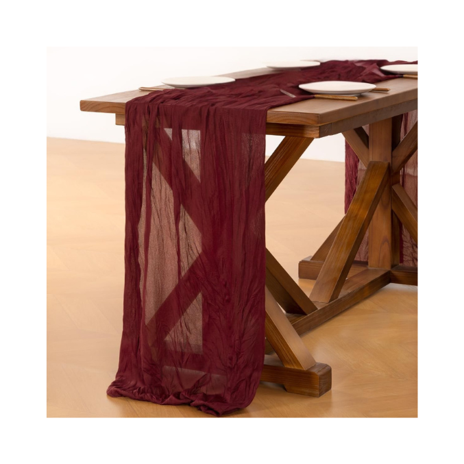 Table Runners (Burgundy)